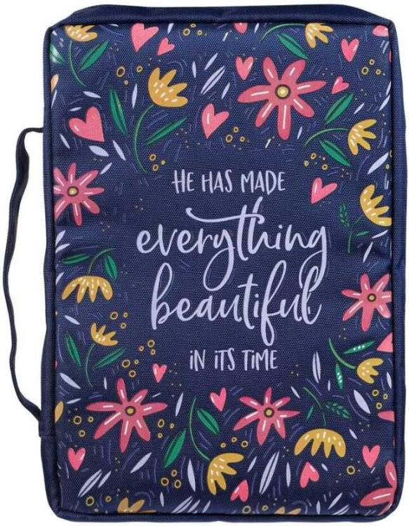 1220000136397 Men/Women's Bible Cover Everything Beautiful Ecclesiastes 3:11
