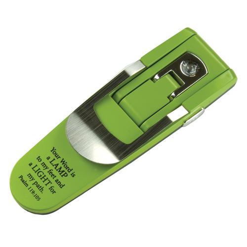6006937098121 Hydraulic Pop-Up Green Booklight