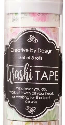 6006937137820 Washi Tape for Women & Girls - Inspirational Faith-based Stationery & Coloring E