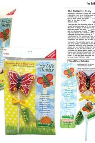 641520051327 Butterfly Pop Caterpillar Gummy And Bookmark