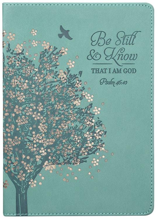 9781642725278 Classic Journal Be Still And Know Psalm 46:10 Floral Inspirational Scripture Not